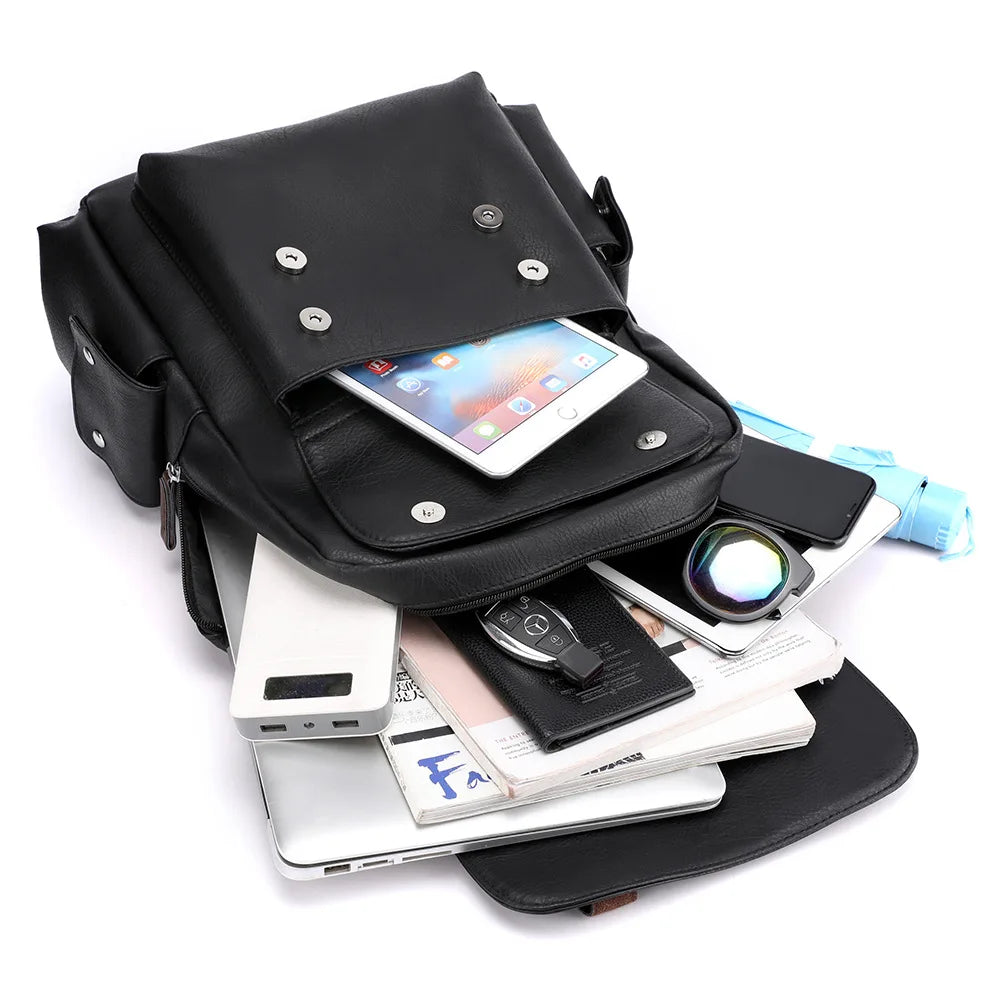 Mochila de Cuero Vintage