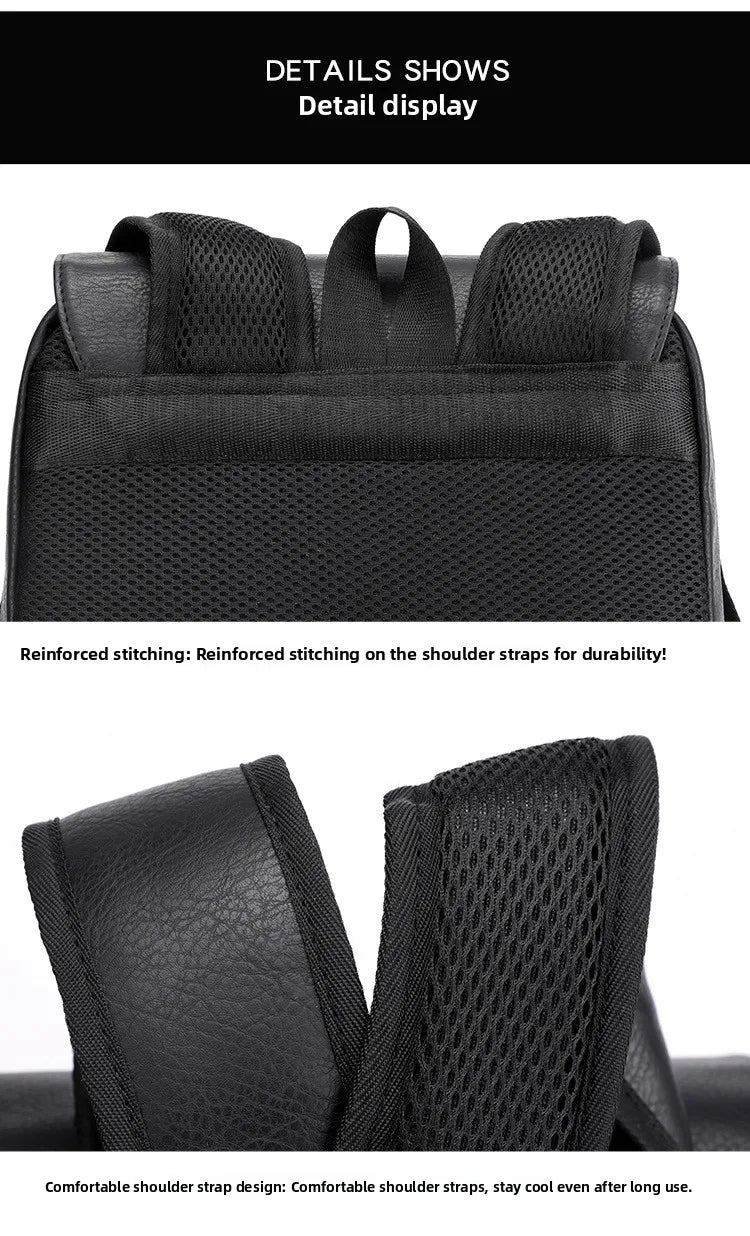 Mochila de Cuero Vintage