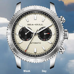 Reloj Hombre SEA-GULL 6177 – Panda Eye Pilot GMT