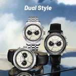 Reloj Hombre SEA-GULL 6177 – Panda Eye Pilot GMT