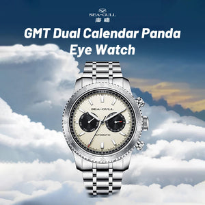 Reloj Hombre SEA-GULL 6177 – Panda Eye Pilot GMT