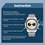 Reloj Hombre SEA-GULL 6177 – Panda Eye Pilot GMT