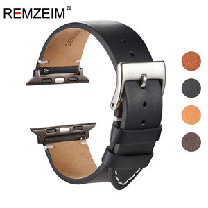 Correa de cuero REMZEIM Apple Watch
