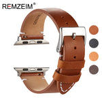 Correa de cuero REMZEIM Apple Watch