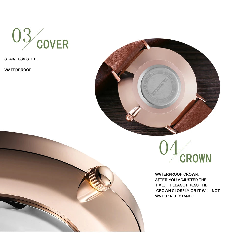 Reloj Hombre Japones Hannah Martin