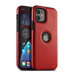 Funda de cuero vintage iPhone