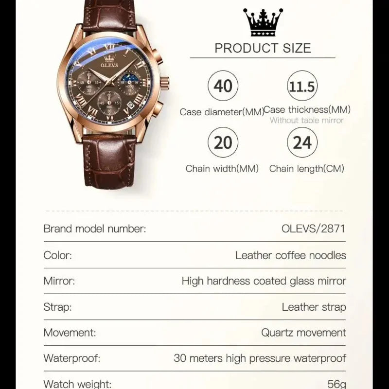 Reloj Hombre OLEVS 2871