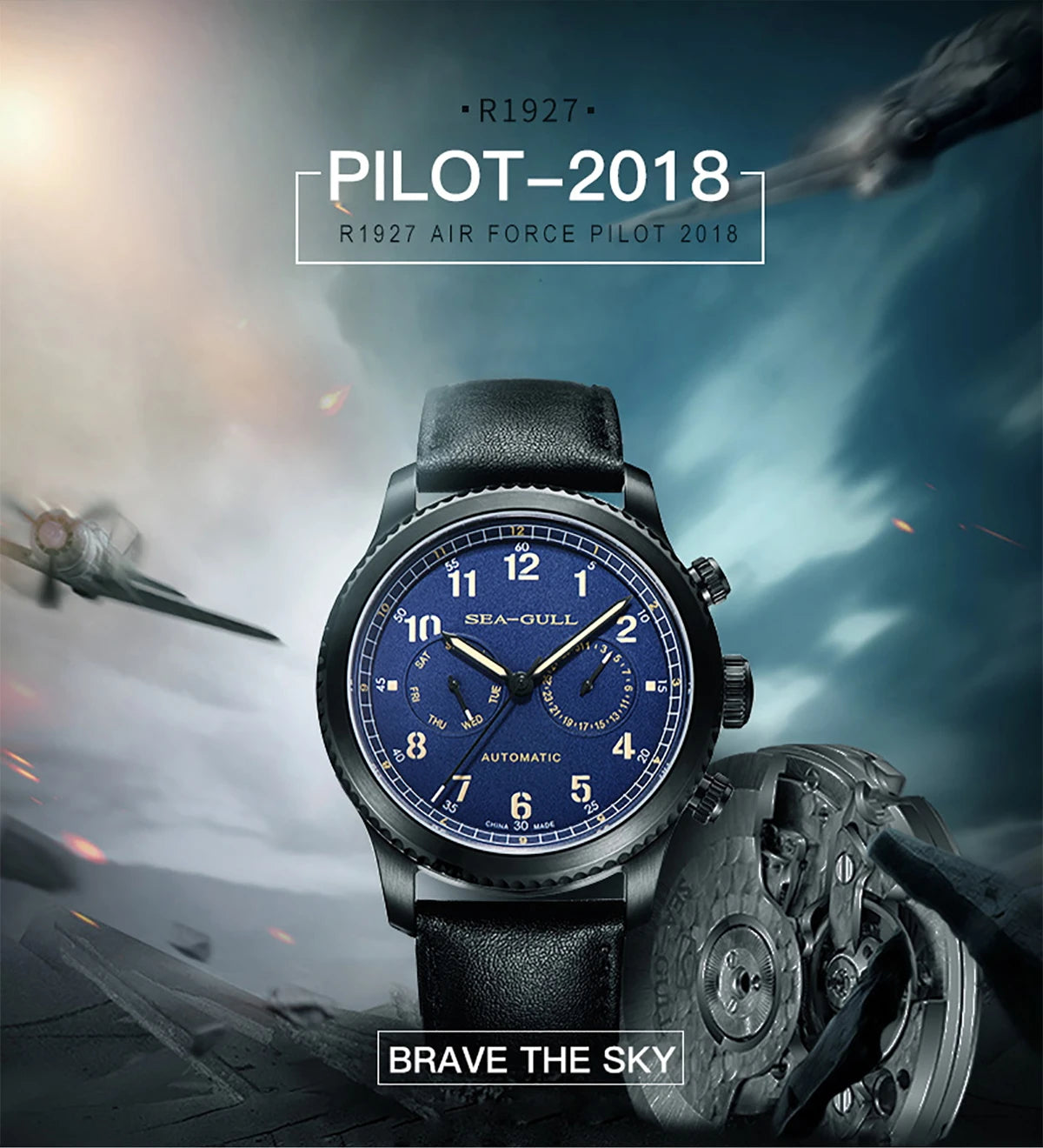 Reloj Hombre SEA-GULL  819.33.6080H