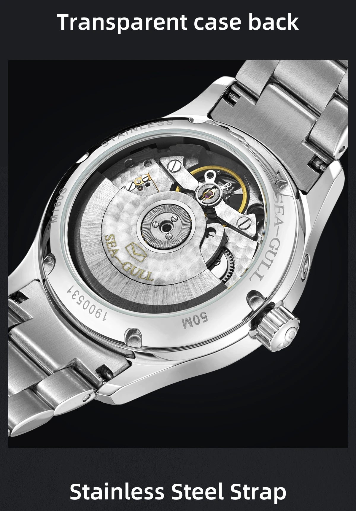 Reloj Hombre SEA-GULL M162S