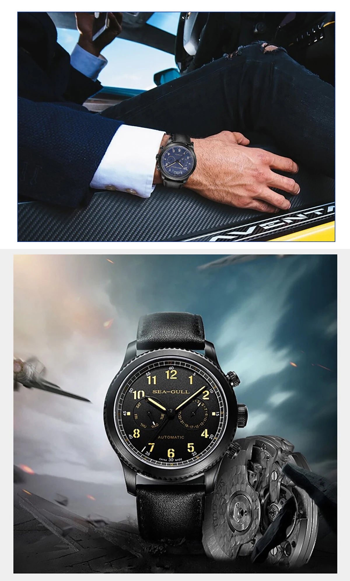 Reloj Hombre SEA-GULL  819.33.6080H