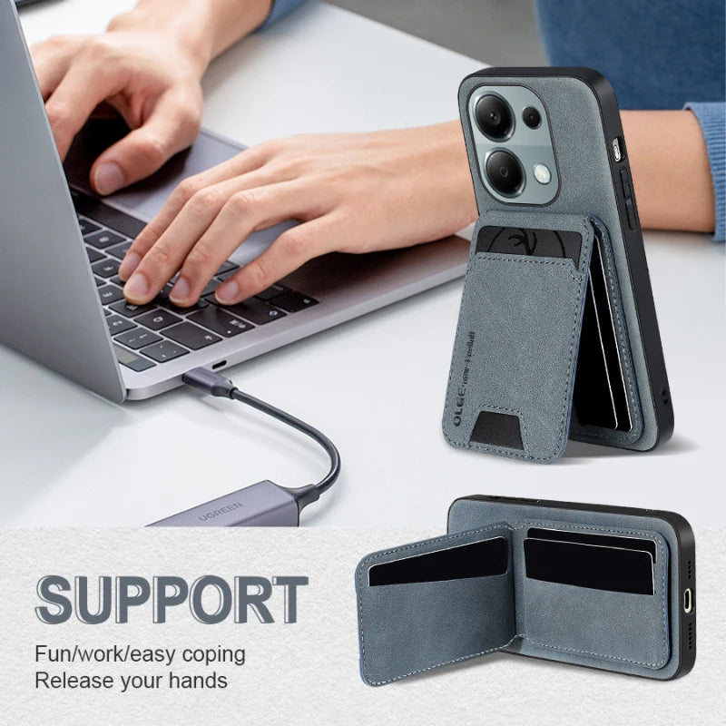 Funda cartera RUWANHU iPhone