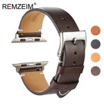 Correa de cuero REMZEIM Apple Watch
