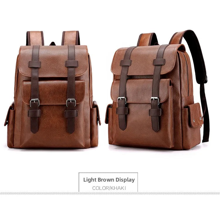 Mochila de Cuero Vintage