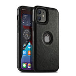 Funda de cuero vintage iPhone