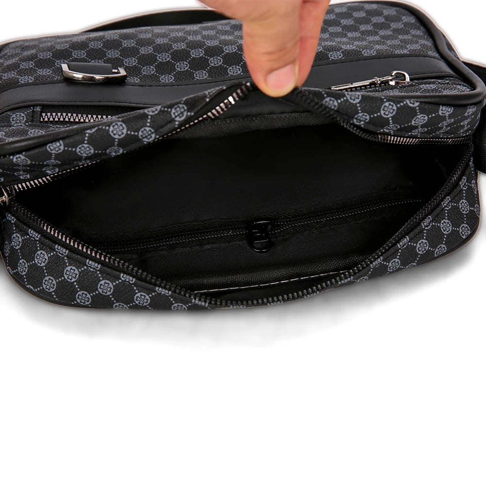 Bandolera de cuero Hombre