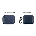 Funda protectora de cuero para AirPods