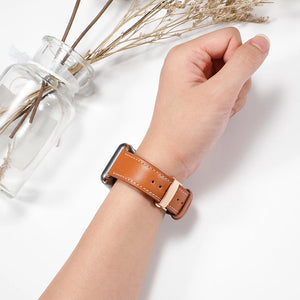 Correa de cuero RMUTANE Apple Watch