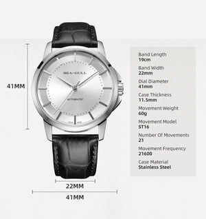 Reloj Hombre SEA-GULL 819.12.6066