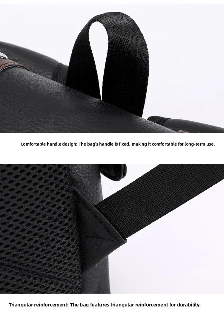 Mochila de Cuero Vintage