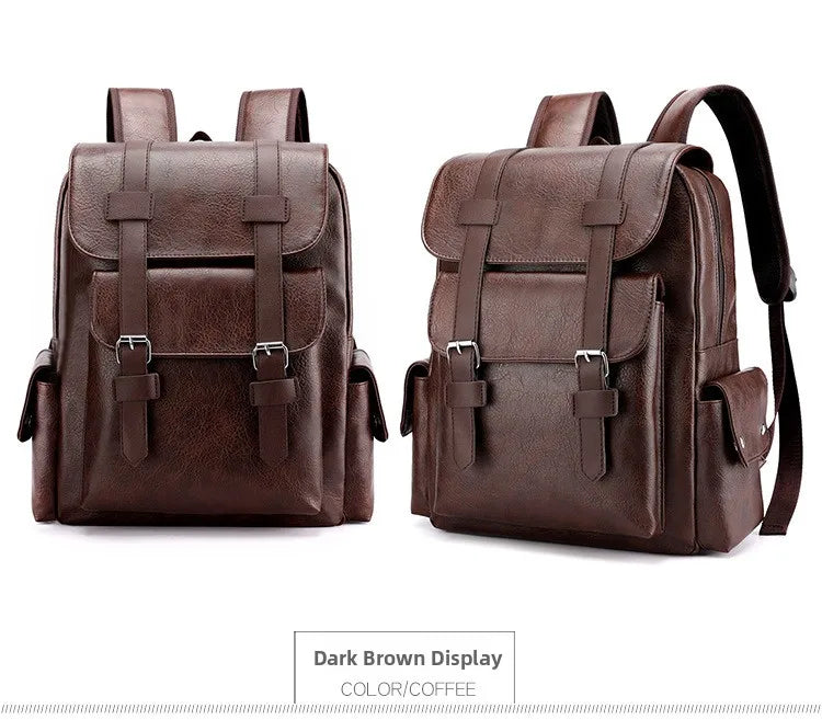 Mochila de Cuero Vintage