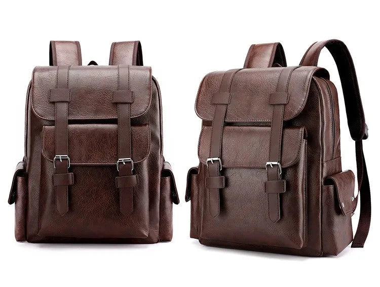 Mochila de Cuero Vintage