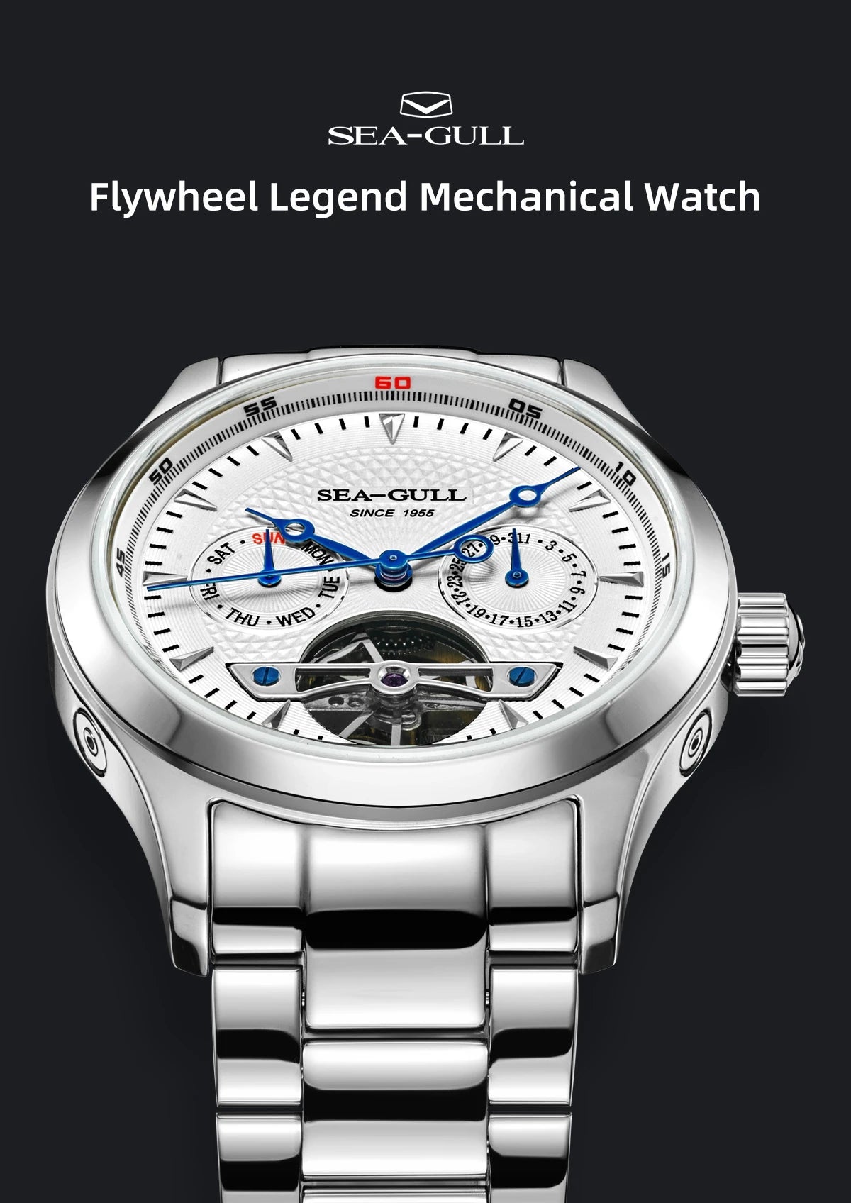 Reloj Hombre SEA-GULL M162S